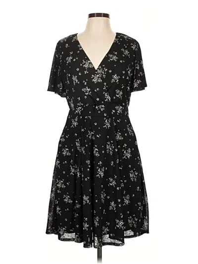 Pre-owned Torrid Casual Dress In Black