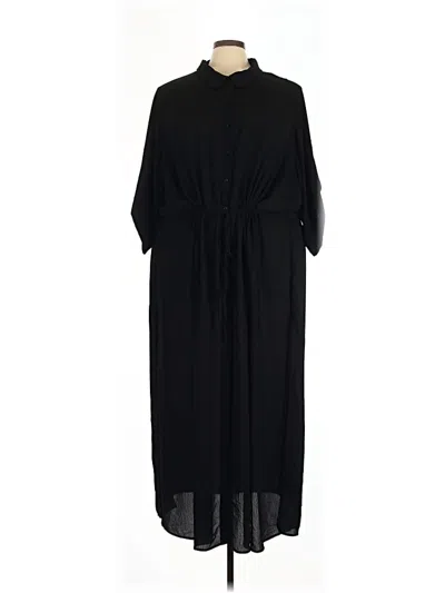 Pre-owned Torrid Casual Dress In Black
