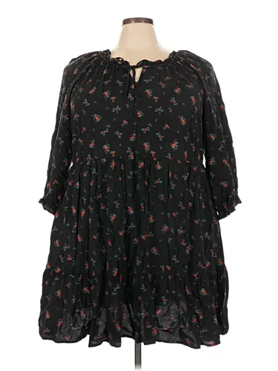 Pre-owned Torrid Casual Dress In Black