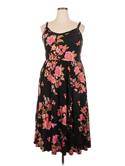 Pre-owned Torrid Casual Dress In Black