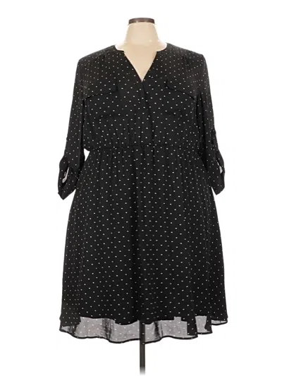 Pre-owned Torrid Casual Dress In Black