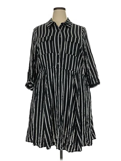 Pre-owned Torrid Casual Dress In Black
