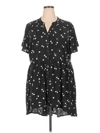 Pre-owned Torrid Casual Dress In Black