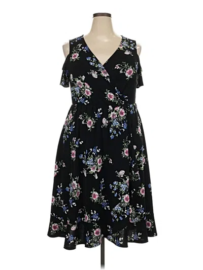 Pre-owned Torrid Casual Dress In Black