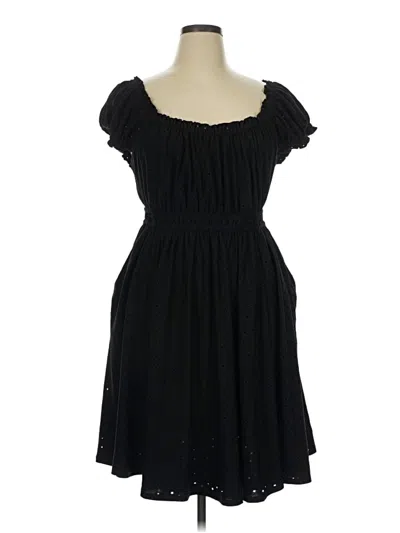 Pre-owned Torrid Casual Dress In Black