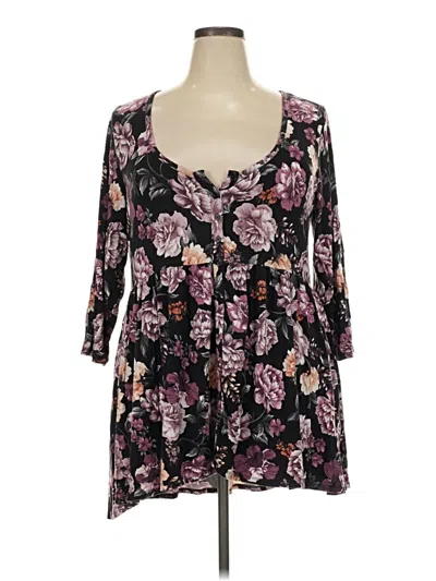 Pre-owned Torrid Casual Dress In Black