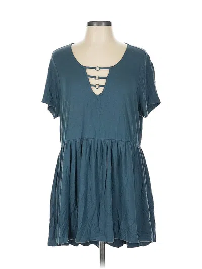 Pre-owned Torrid Casual Dress In Blue