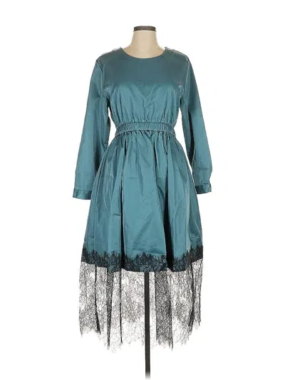 Pre-owned Torrid Casual Dress In Blue