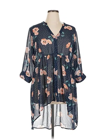 Pre-owned Torrid Casual Dress In Blue