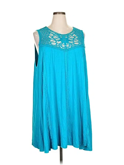 Pre-owned Torrid Casual Dress In Blue