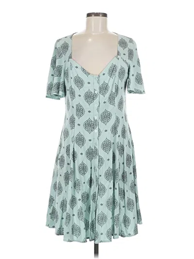 Pre-owned Torrid Casual Dress In Blue