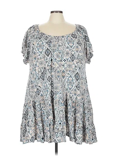 Pre-owned Torrid Casual Dress In Blue