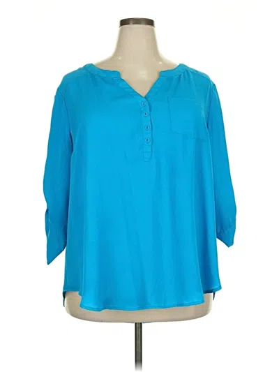 Pre-owned Torrid Casual Dress In Blue