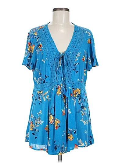 Pre-owned Torrid Casual Dress In Blue