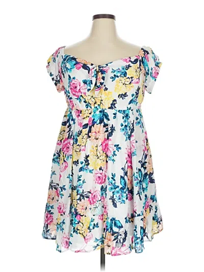 Pre-owned Torrid Casual Dress In Blue