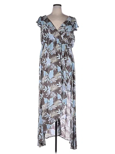 Pre-owned Torrid Casual Dress In Blue