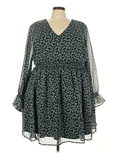 Pre-owned Torrid Casual Dress In Blue