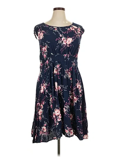 Pre-owned Torrid Casual Dress In Blue