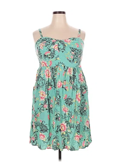 Pre-owned Torrid Casual Dress In Blue