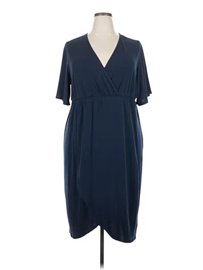 Pre-owned Torrid Casual Dress In Blue