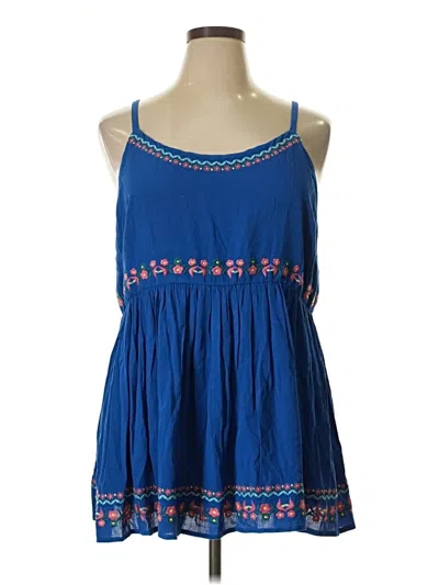 Pre-owned Torrid Casual Dress In Blue