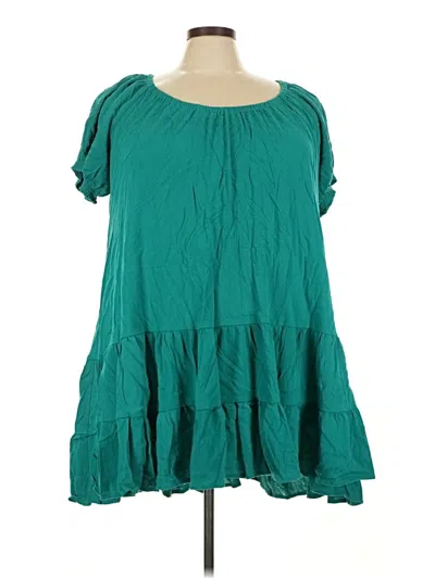Pre-owned Torrid Casual Dress In Blue