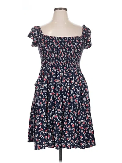 Pre-owned Torrid Casual Dress In Blue