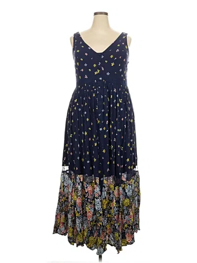 Pre-owned Torrid Casual Dress In Blue