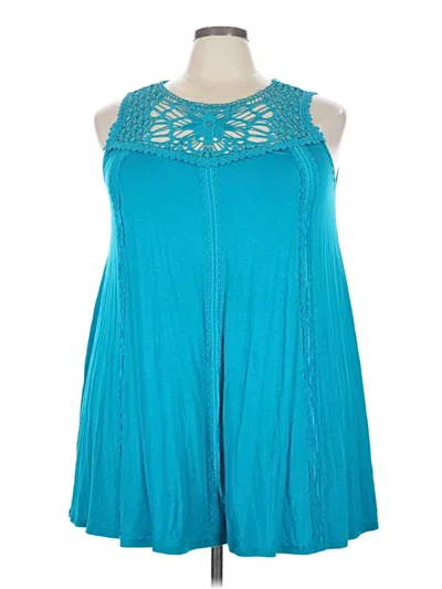 Pre-owned Torrid Casual Dress In Blue