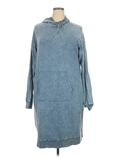 Pre-owned Torrid Casual Dress In Blue