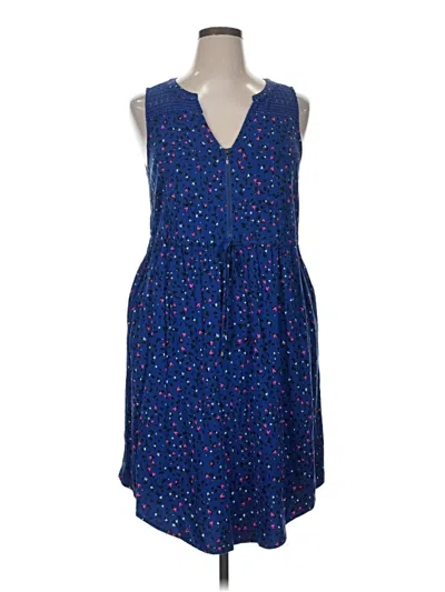 Pre-owned Torrid Casual Dress In Blue