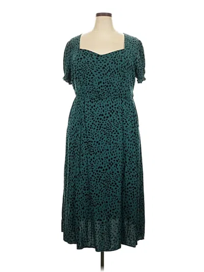 Pre-owned Torrid Casual Dress In Blue