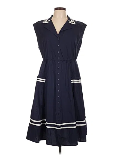 Pre-owned Torrid Casual Dress In Blue