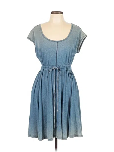 Pre-owned Torrid Casual Dress In Blue