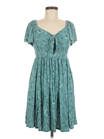 Pre-owned Torrid Casual Dress In Blue