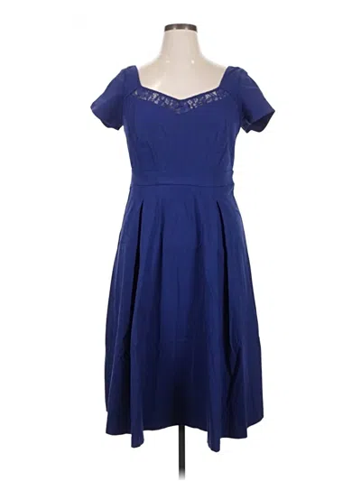Pre-owned Torrid Casual Dress In Blue