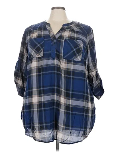 Pre-owned Torrid Casual Dress In Blue