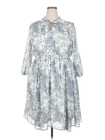 Pre-owned Torrid Casual Dress In Blue