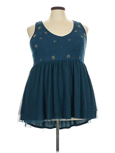 Pre-owned Torrid Casual Dress In Blue