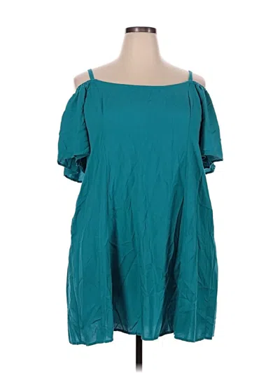 Pre-owned Torrid Casual Dress In Blue