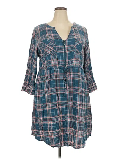 Pre-owned Torrid Casual Dress In Blue