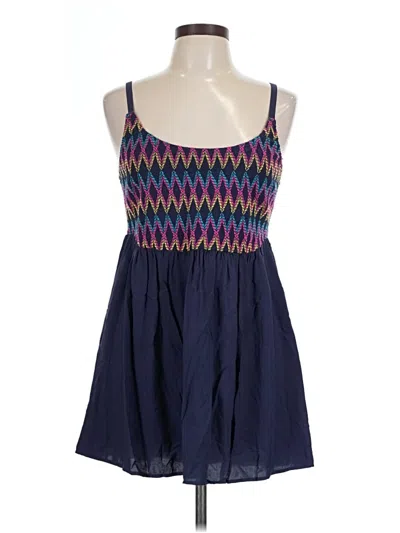 Pre-owned Torrid Casual Dress In Blue