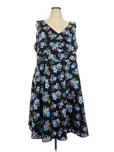 Pre-owned Torrid Casual Dress In Blue