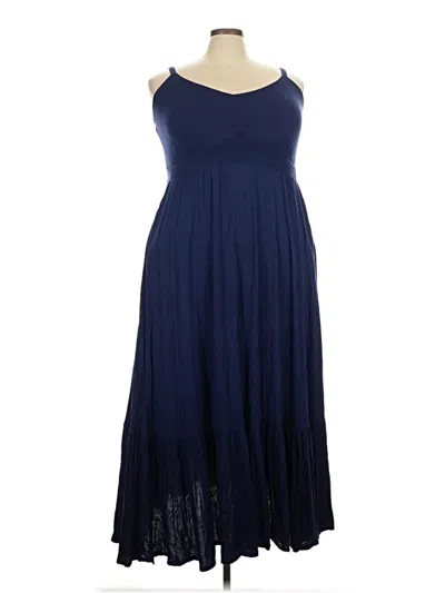 Pre-owned Torrid Casual Dress In Blue