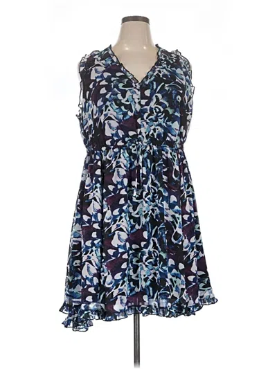 Pre-owned Torrid Casual Dress In Blue