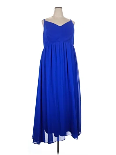 Pre-owned Torrid Casual Dress In Blue