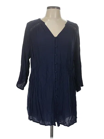 Pre-owned Torrid Casual Dress In Blue