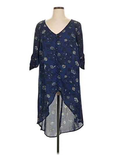 Pre-owned Torrid Casual Dress In Blue