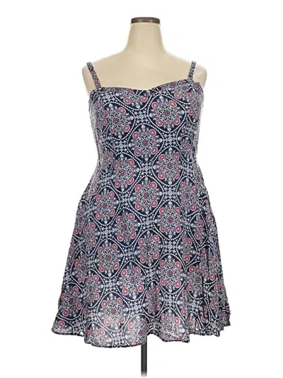 Pre-owned Torrid Casual Dress In Blue