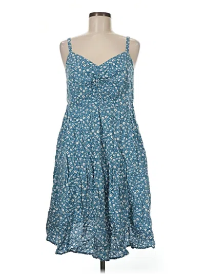 Pre-owned Torrid Casual Dress In Blue